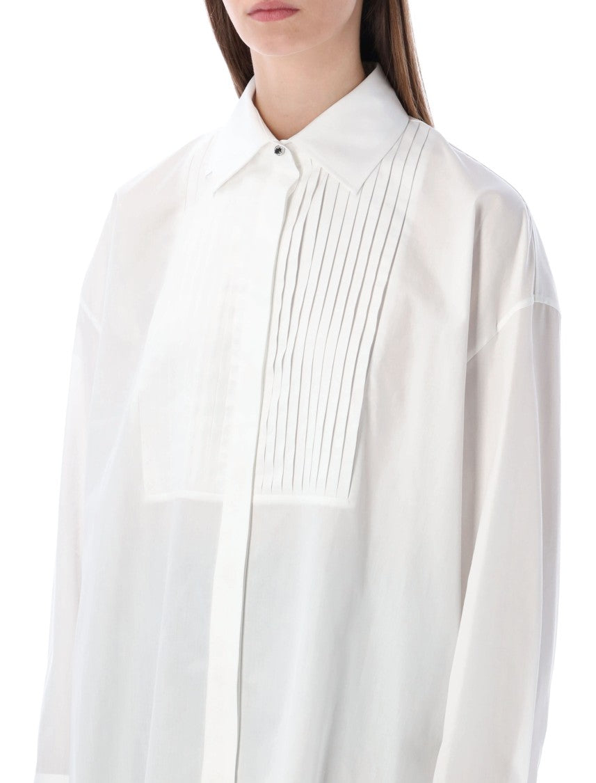 Golden Goose Oversized White Cotton Shirt