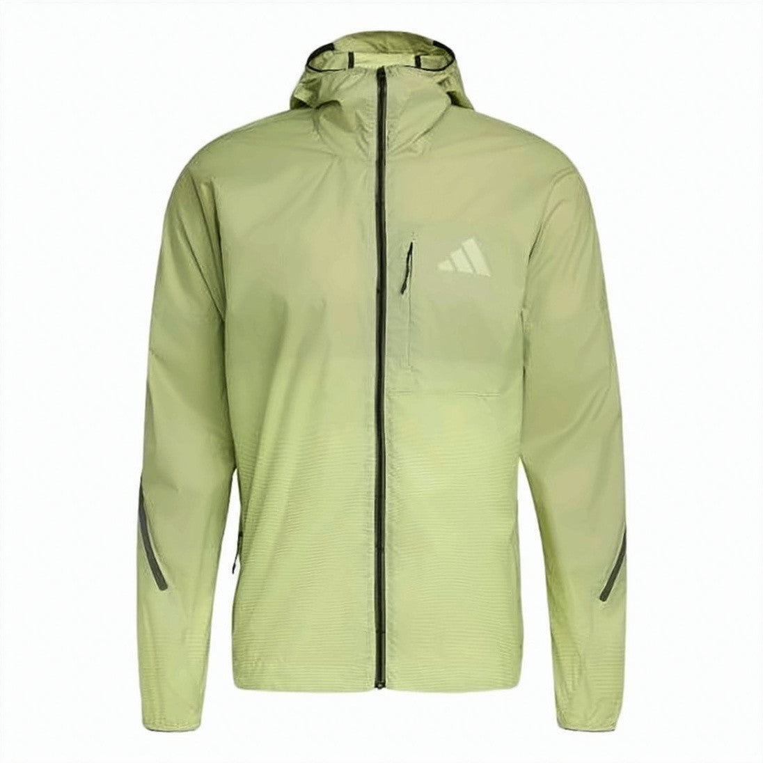 Adidas Green Full-Zip Jacket With Reflective Details
