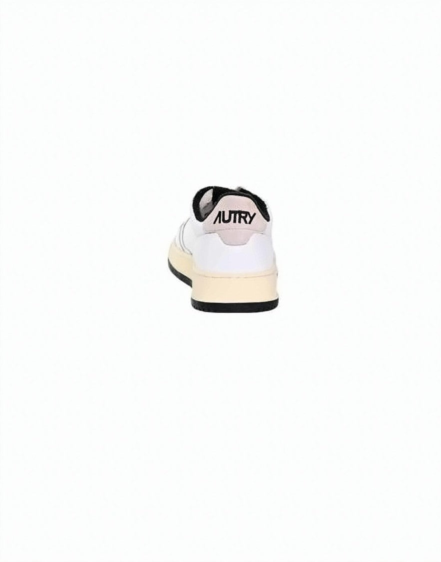 Autry Low-Top Sneakers With Suede Accents And Retro Vibes