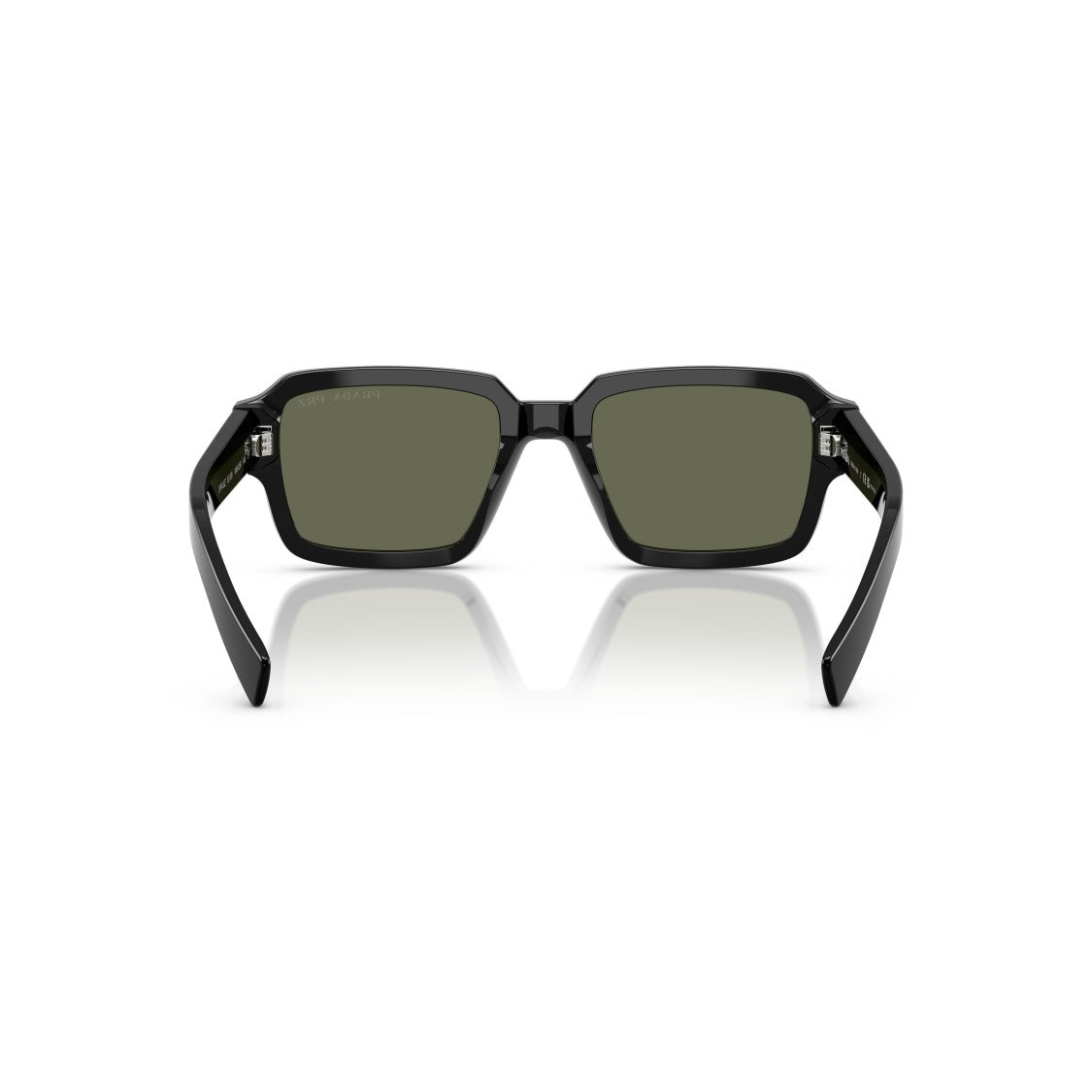 Prada 0Pr 02Zs Bold Rectangular Tortoiseshell Sunglasses From Prada