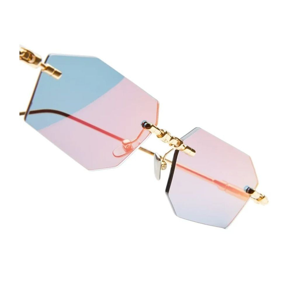 Kuboraum Mask H63 Geometric Rimless Sunglasses