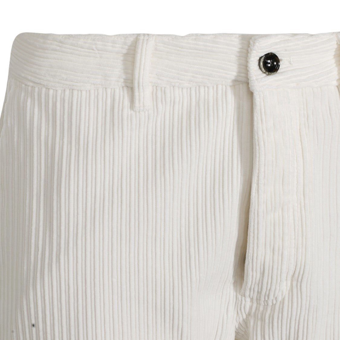 Nine In The Morning Slim Tapered Trousers With Vertical Ribbed Texture