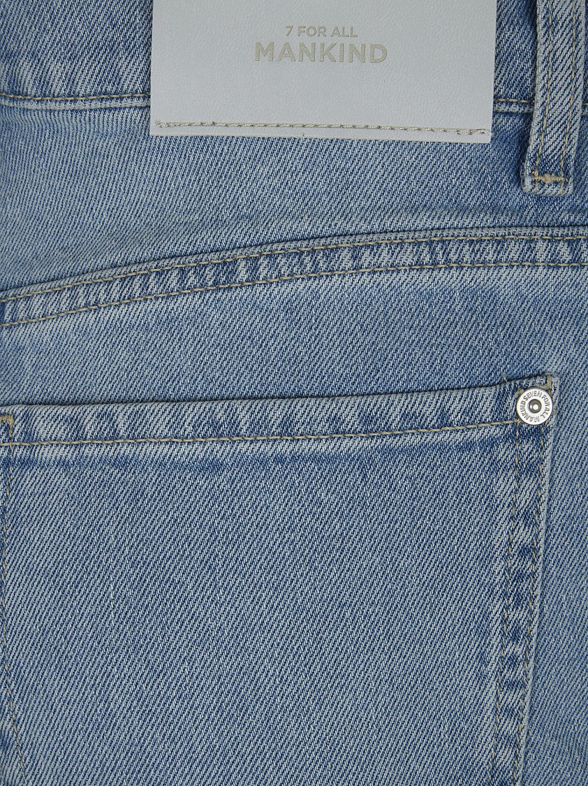 7 For All Mankind Retro High-Waisted Stretch Flare Jeans