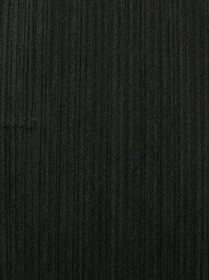Pleats Please Midi Skirt With Vertical Pleats And Elastic Waistband