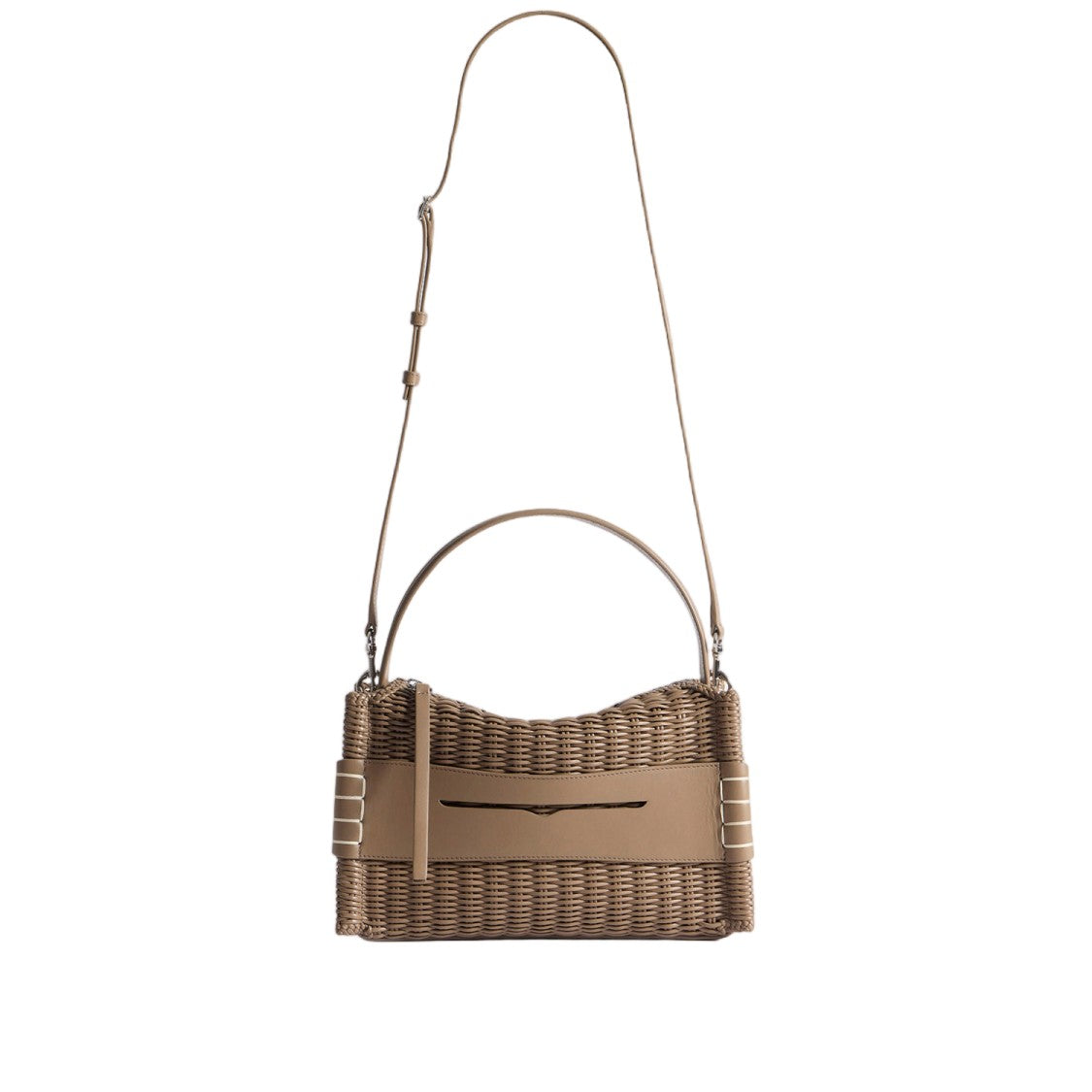 J. W. Anderson Structured Leather Bag With Removable Shoulder Strap And Square-Stitch Detailing
