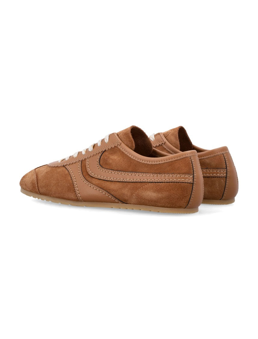 Dries Van Noten Vintage-Inspired Suede Sneakers