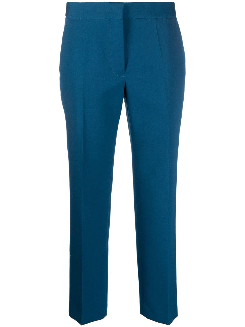 Jil Sander Tailored Straight Leg Trousers With Waistband