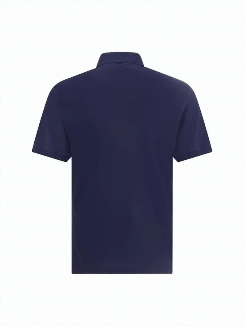 Brunello Cucinelli Smooth-Finish Short-Sleeve Polo Shirt With Tailored Fit