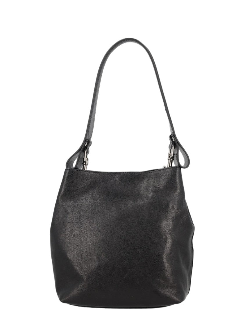 Vivienne Westwood Small Shoulder Bag With Calf Leather And Minimalist Emblem