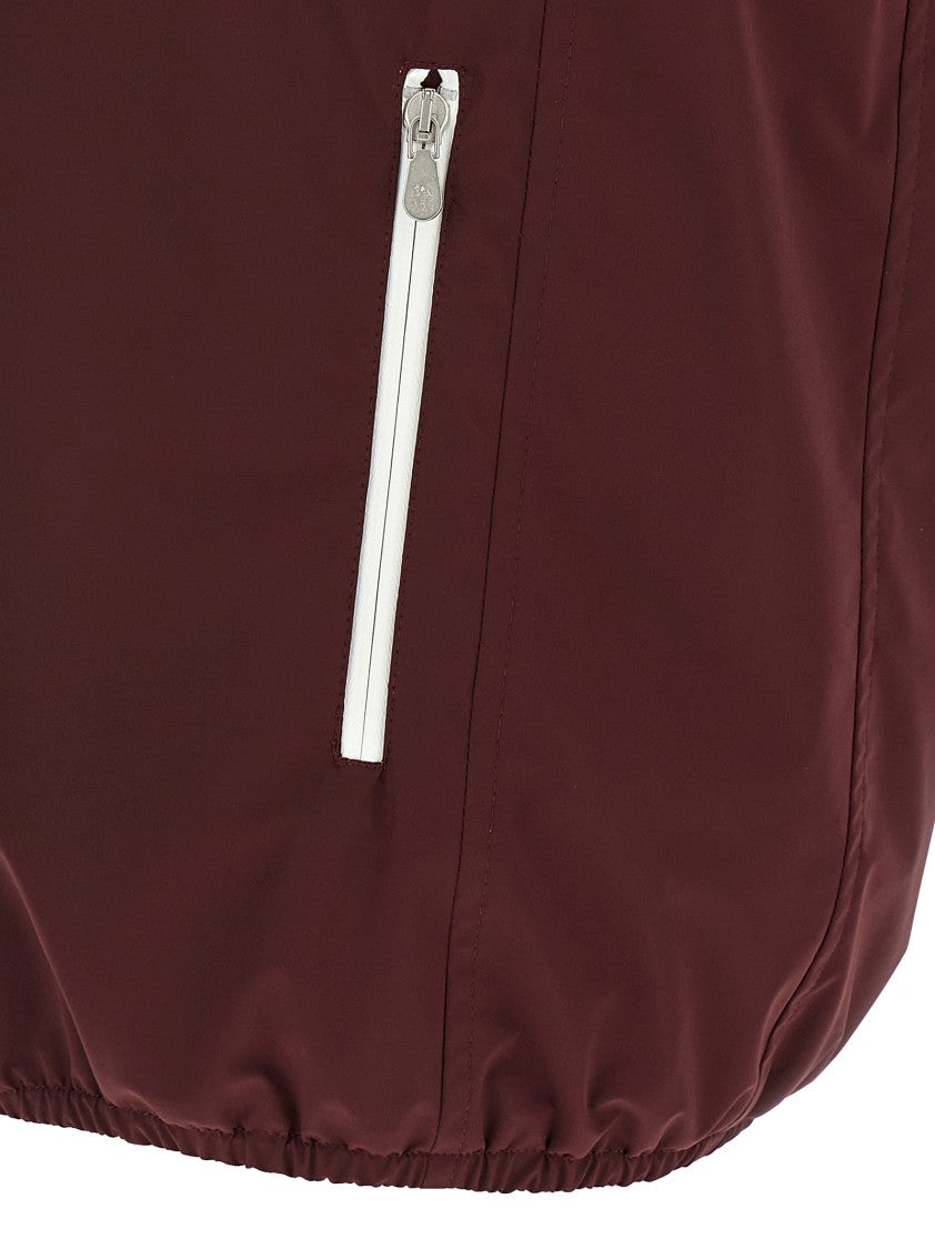 Brunello Cucinelli Water-Repellent Hooded Vest With Padded Structure