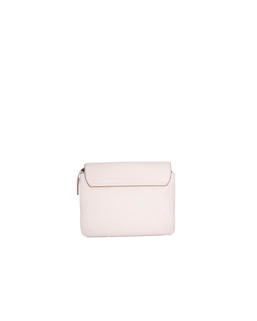 Gianni Chiarini Pebbled Leather Shoulder Bag With Adjustable Strap