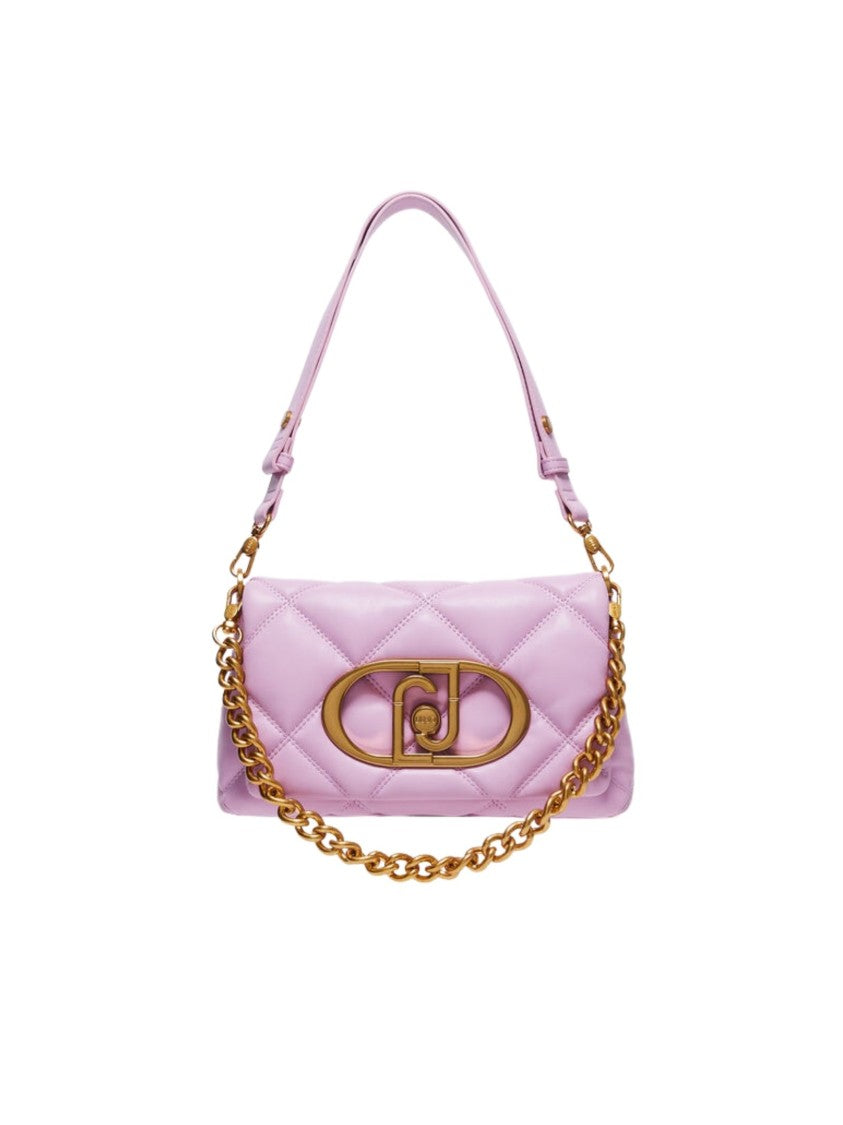Liu Jo Lavender Quilted Shoulder Bag