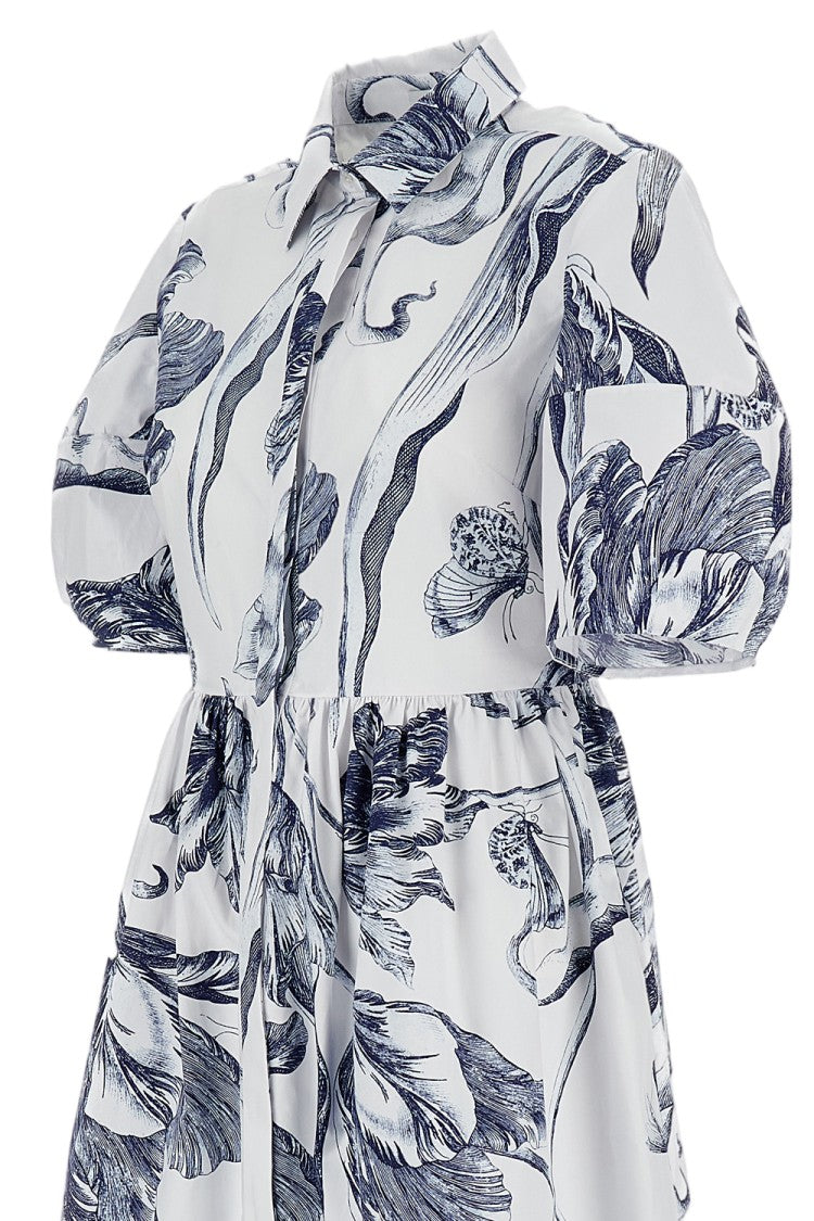 Erdem Midi Short Sleeve Dress