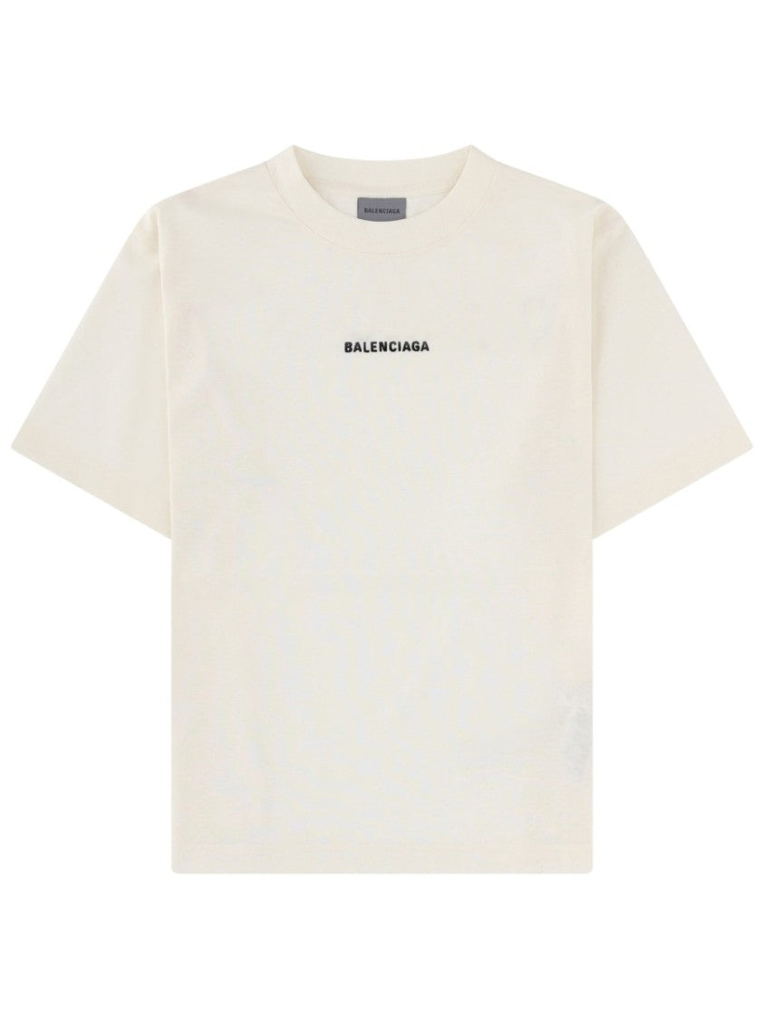 Balenciaga Minimalist Cotton Logo T-Shirt