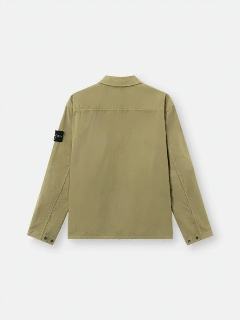 Stone Island Lightweight Green Cotton Jacket