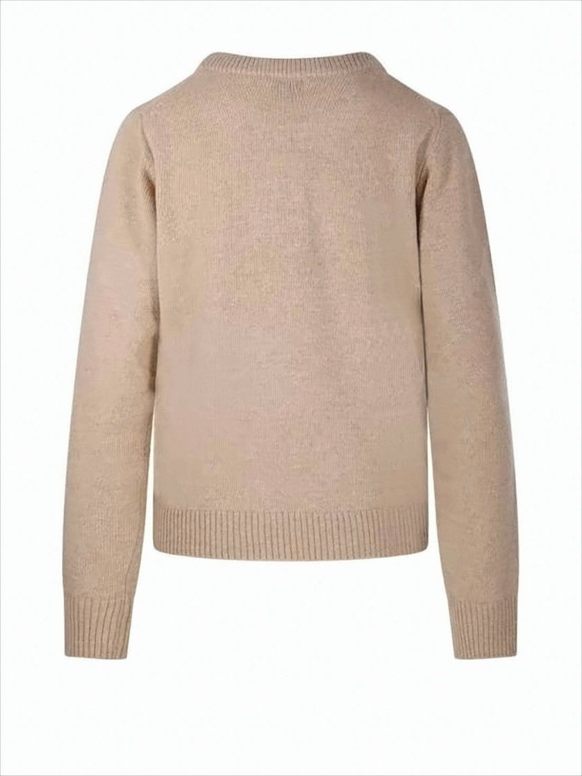 Ganni Knit Sweater With Bold Banana Graphic
