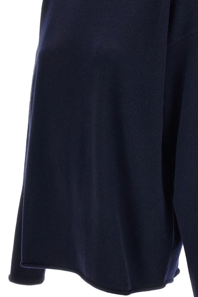Extreme Cashmere Black Cashmere-Blend N.493 Oversized Sweater
