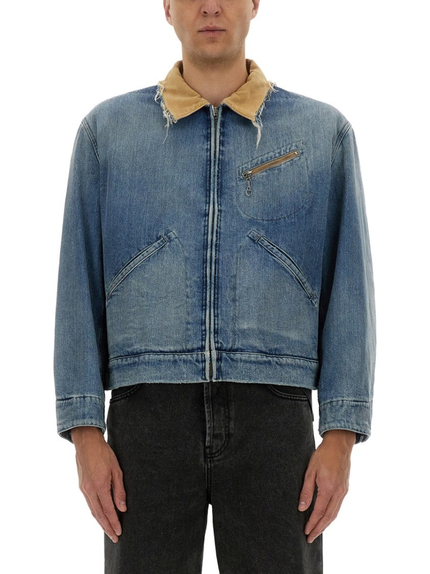 Maison Margiela Cropped Denim Jacket