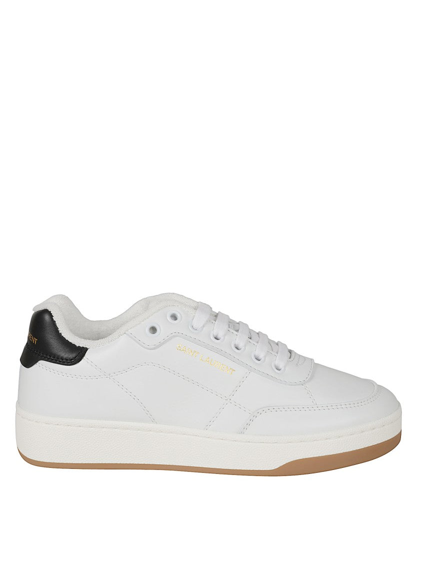 Saint Laurent Low-Top Lace-Up Sneakers