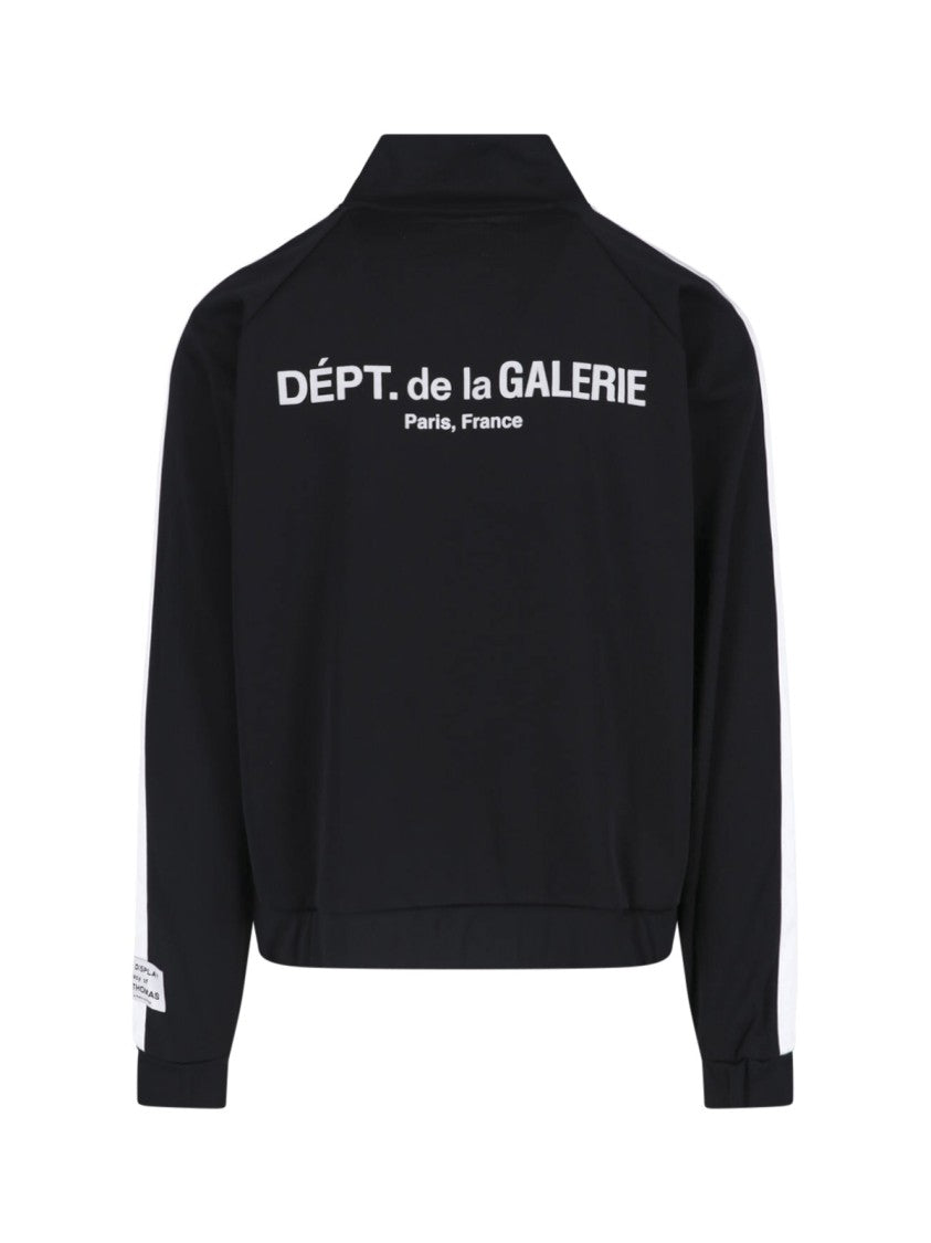 Gallery Dept. Black French Track High Collar Jacket