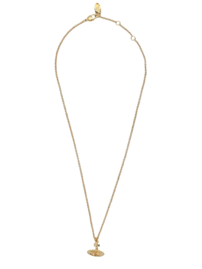Vivienne Westwood Brass Orb Pendant Necklace