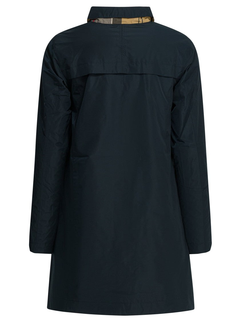 Barbour Blue Traditional Button-Up Jacket