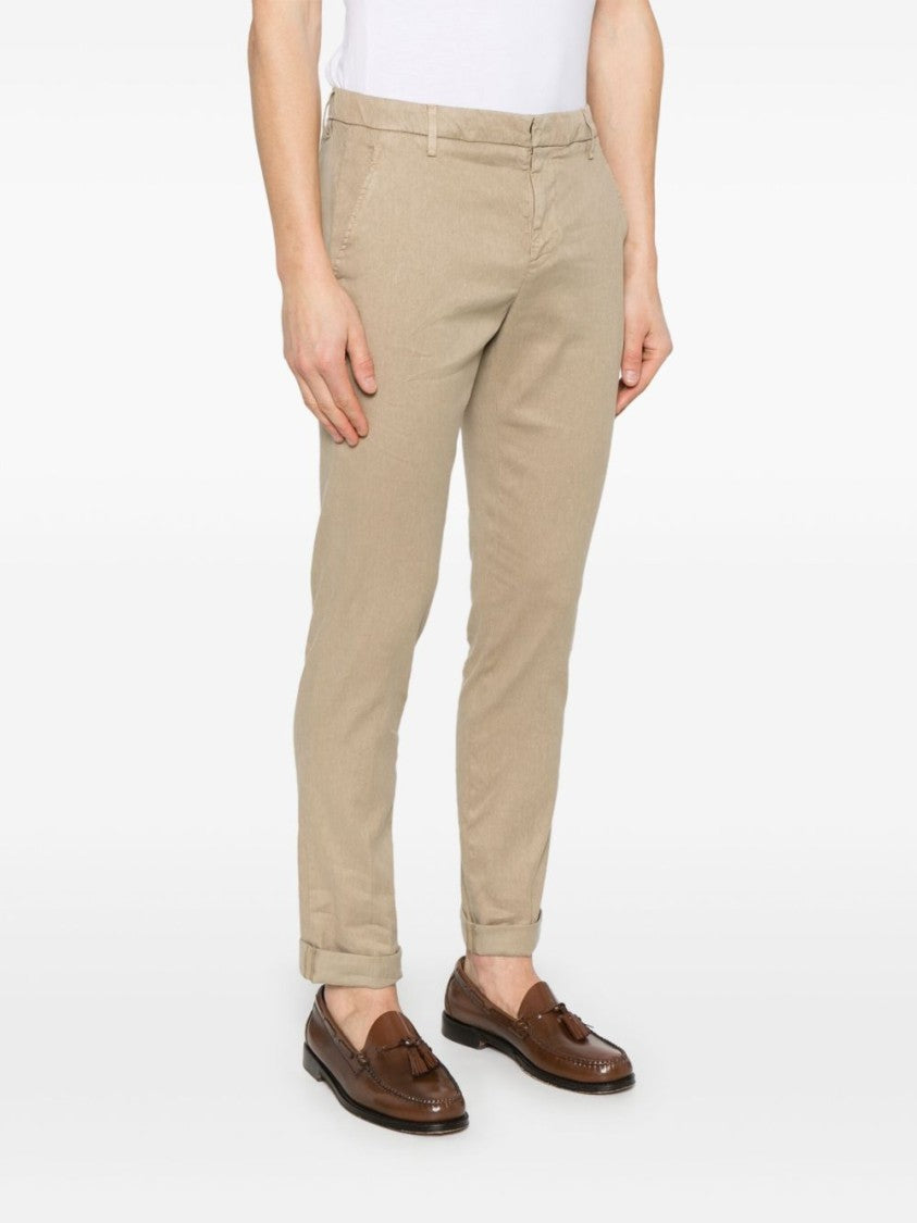 Dondup Tailored Beige Trousers