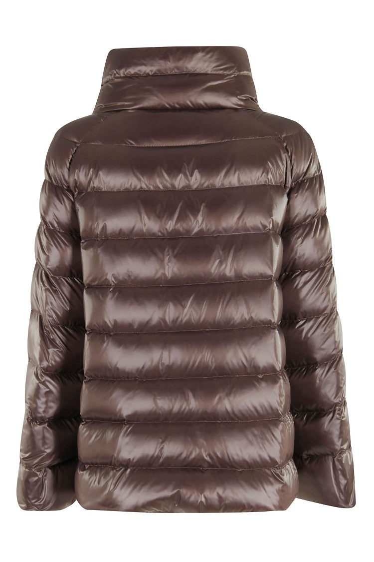 Fay Wide Collar Quilted Down Jacket