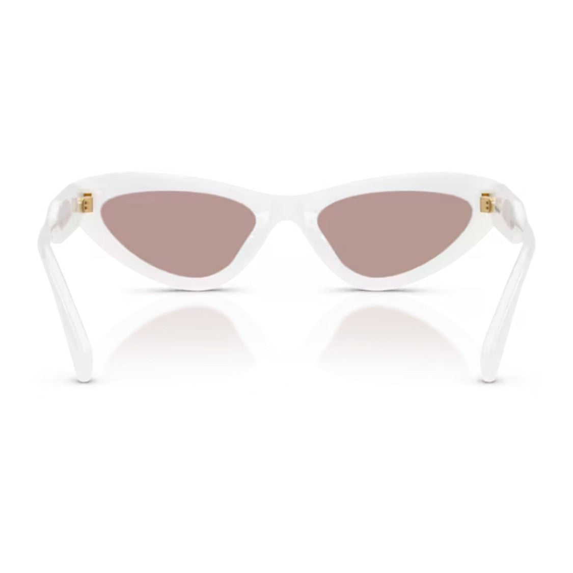 Miu Miu Bianco Vertical Logo Sunglasses