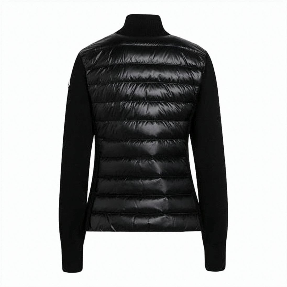Moncler Slim-Fit Quilted Knit Top