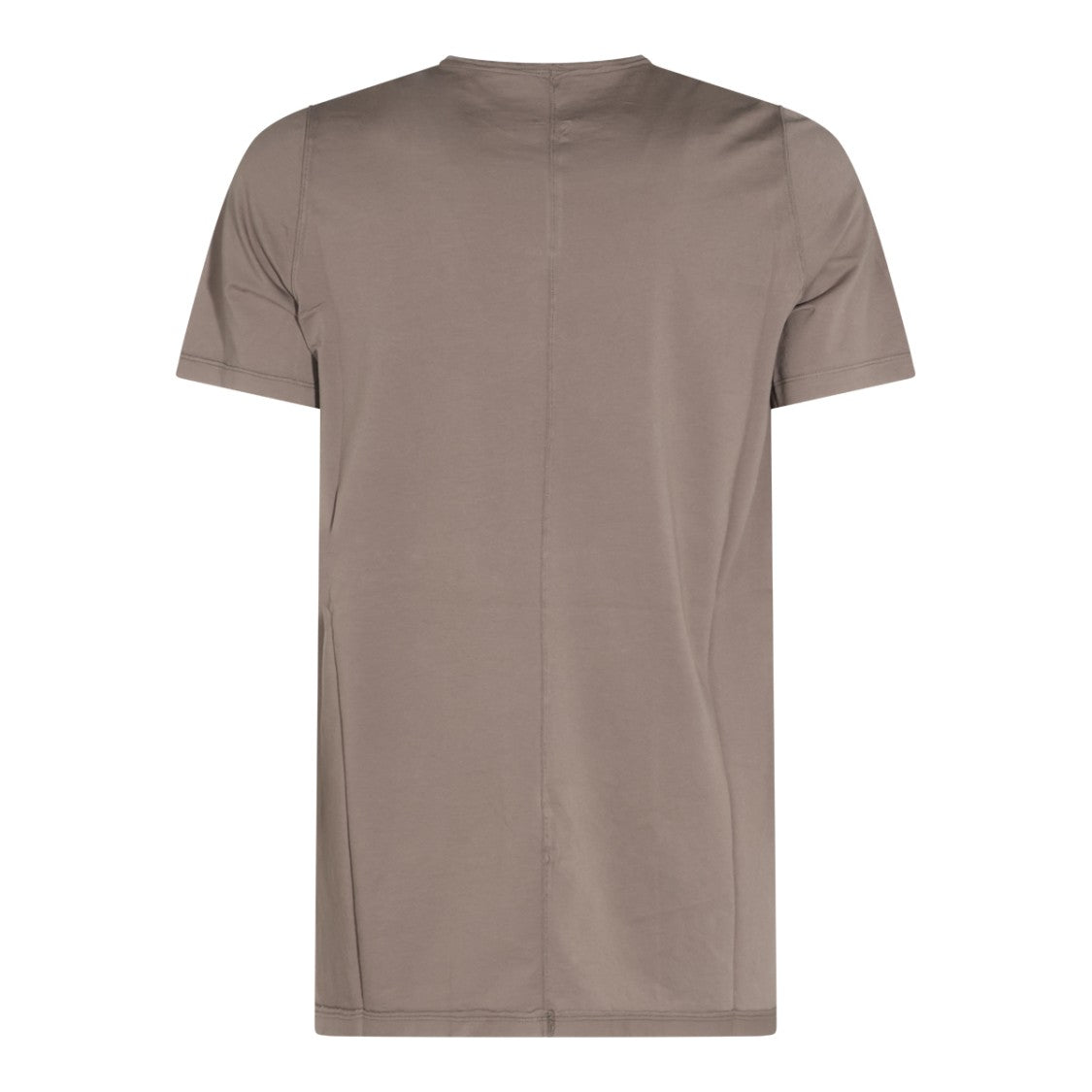 Drkshdw By Rick Owens Taupe Central Graphic Logo T-Shirt
