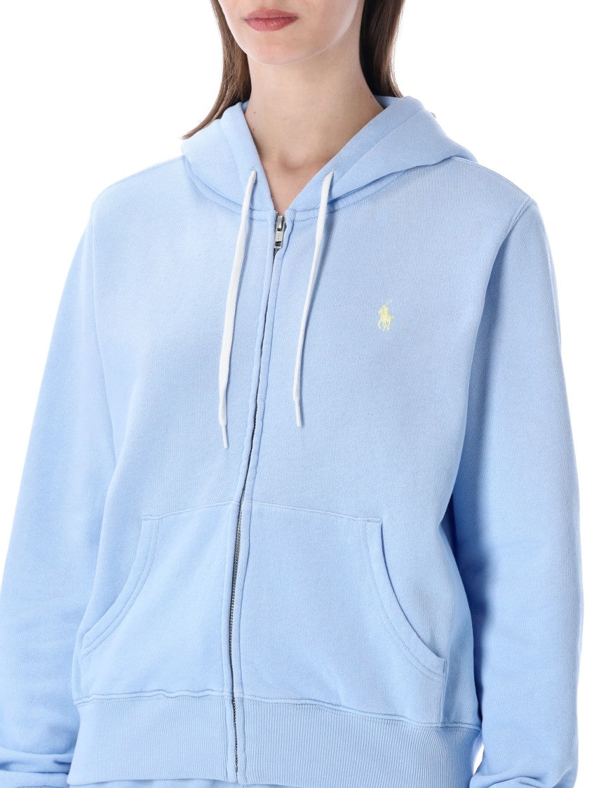 Polo Ralph Lauren Zip-Up Cotton Blend Hoodie