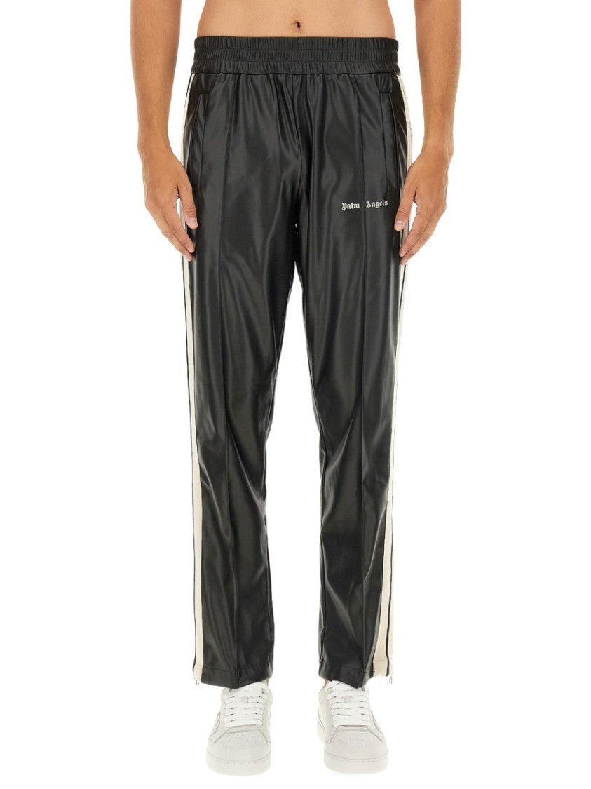 Palm Angels Pants With Logo