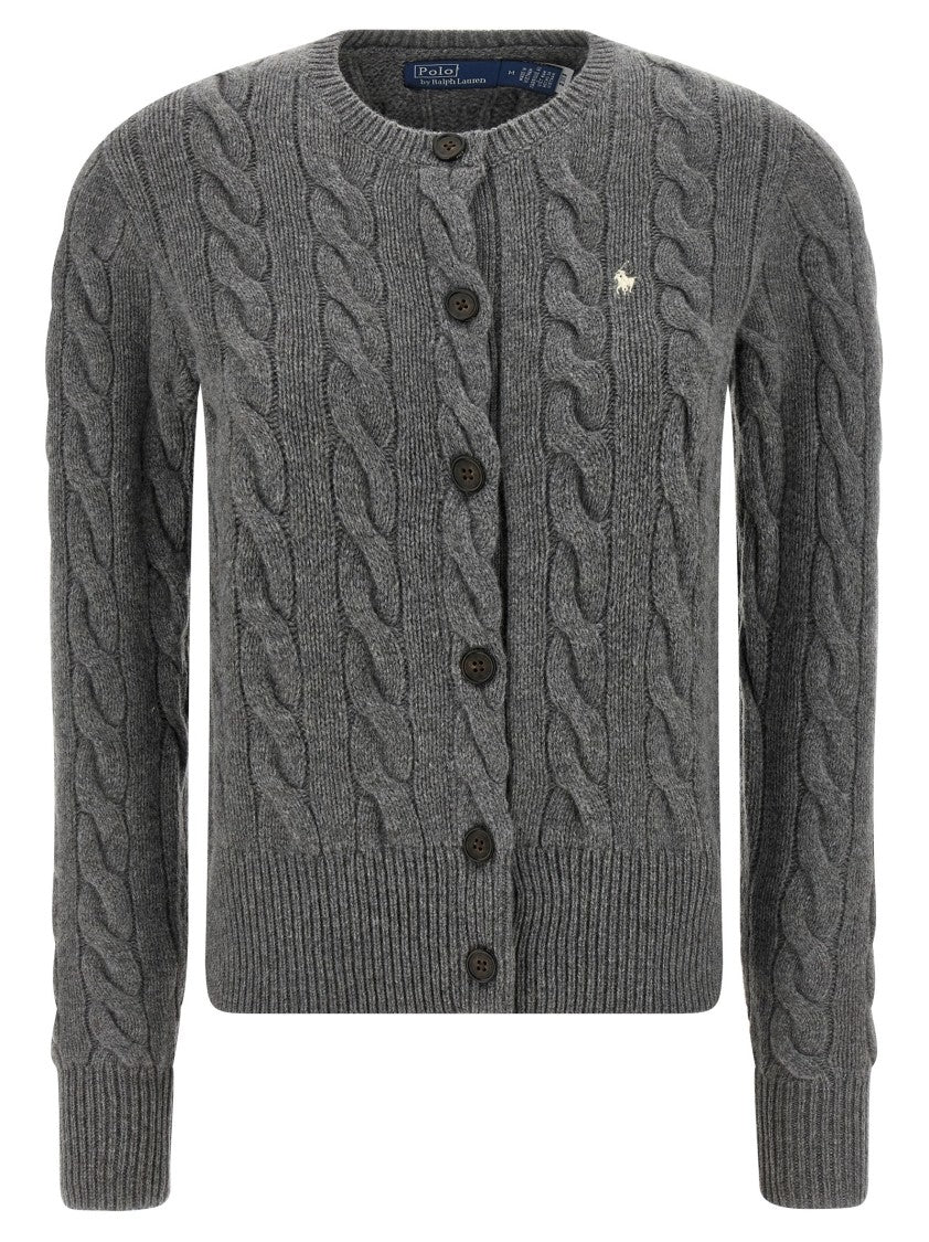 Polo Ralph Lauren Textured Braided Cardigan