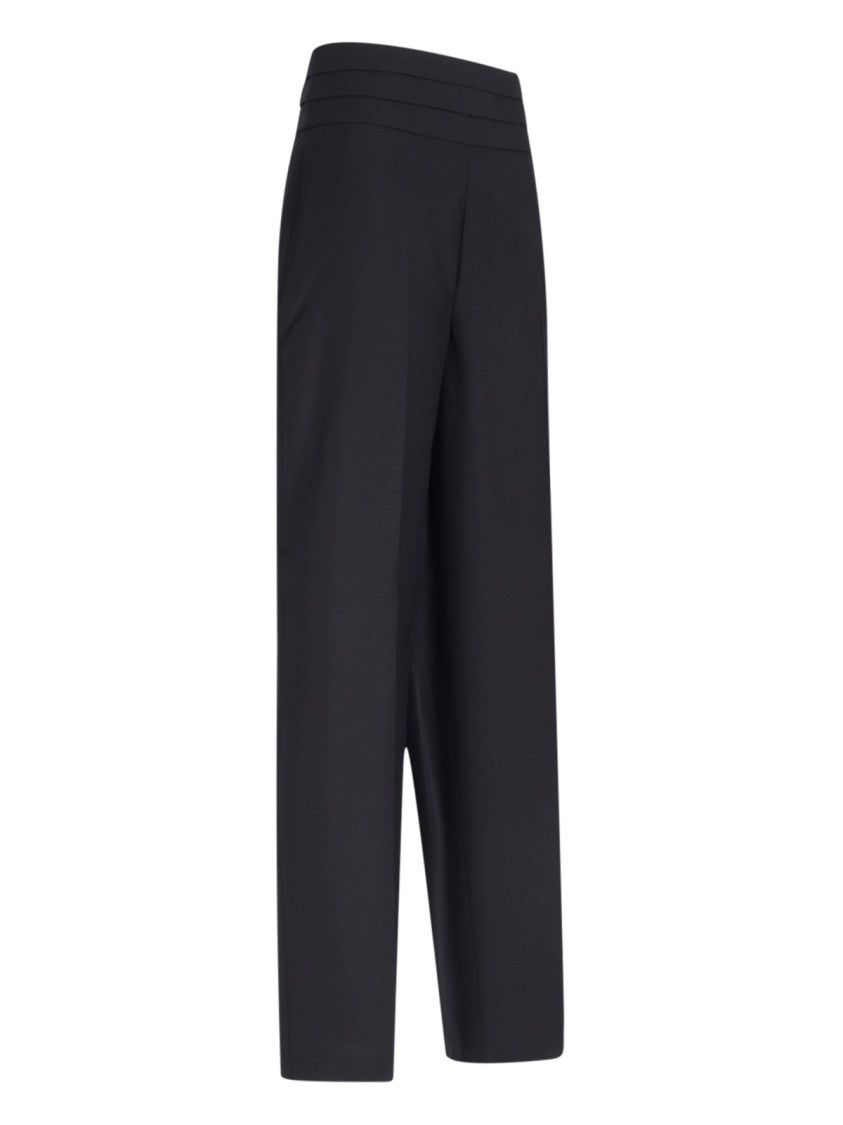 Róhe Róhe "Cumberband" Trousers – Black