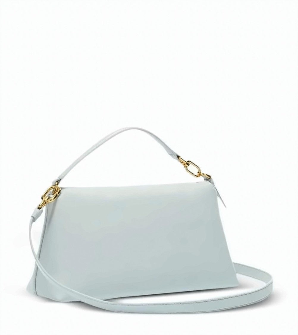 Furla Grained Nappa Leather Trapeze Crossbody Bag