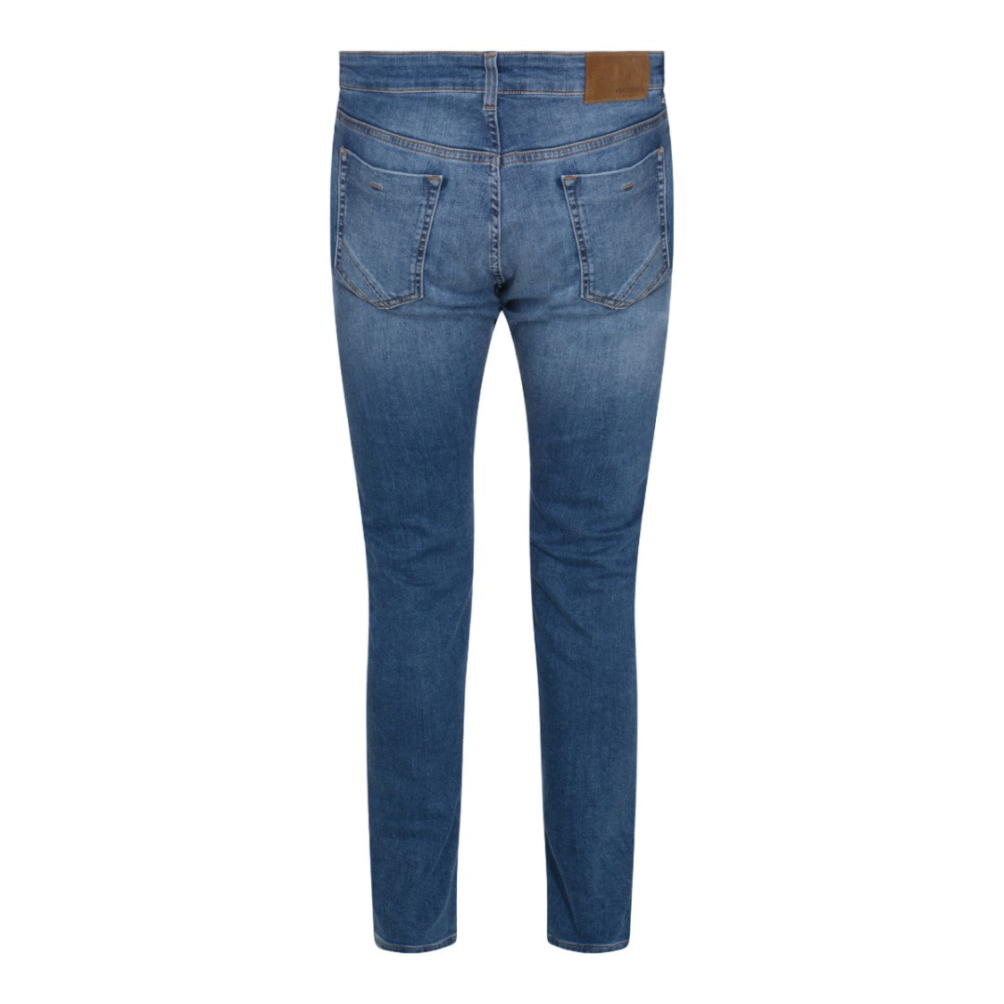 Incotex Blue Division Five-Pocket Slim-Fit Jeans With Contrasting Washes