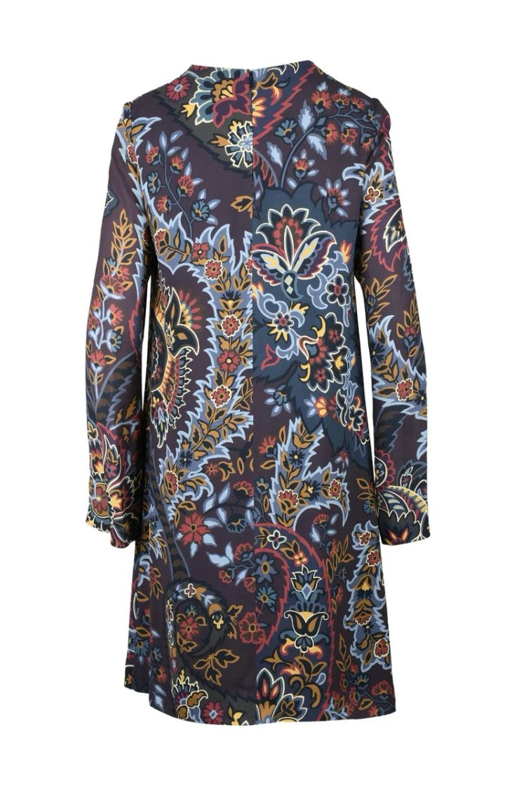 Etro Longuette Dress Viscose Stretch - Multicolor