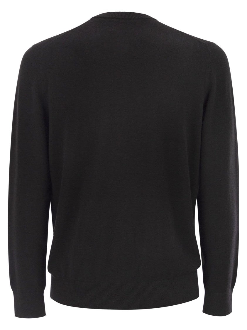 Mc2 Saint Barth Classic Crew Neck Jumper With Embroidered Detailing