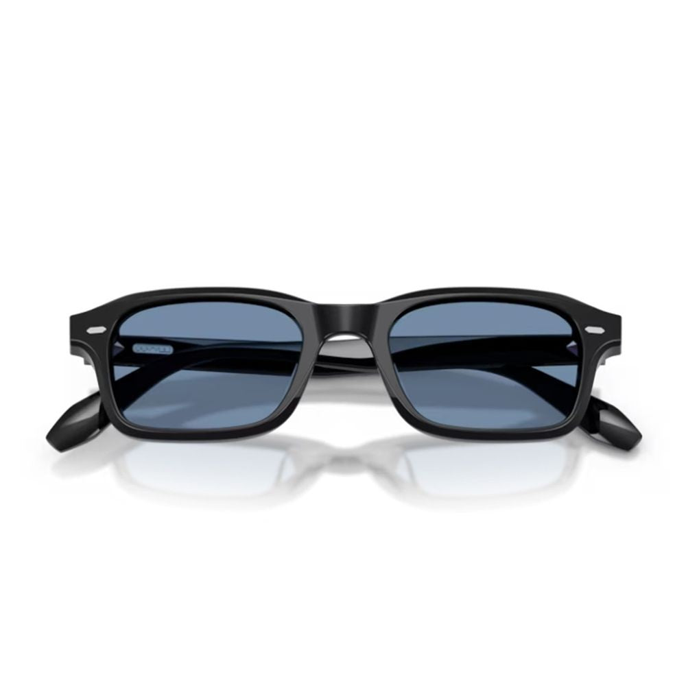Oliver Peoples Ov5588su - N.08 Sun Rectangular Black Acetate Sunglasses