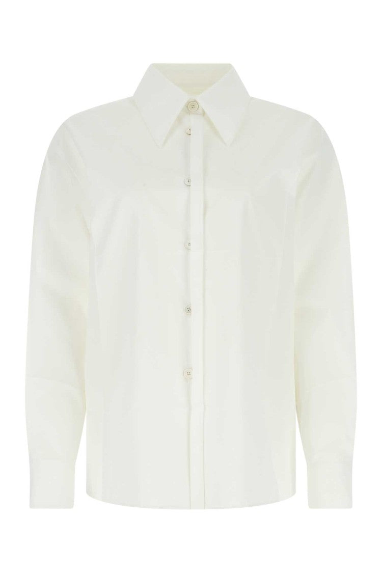 Jil Sander White Poplin Oversize Shirt