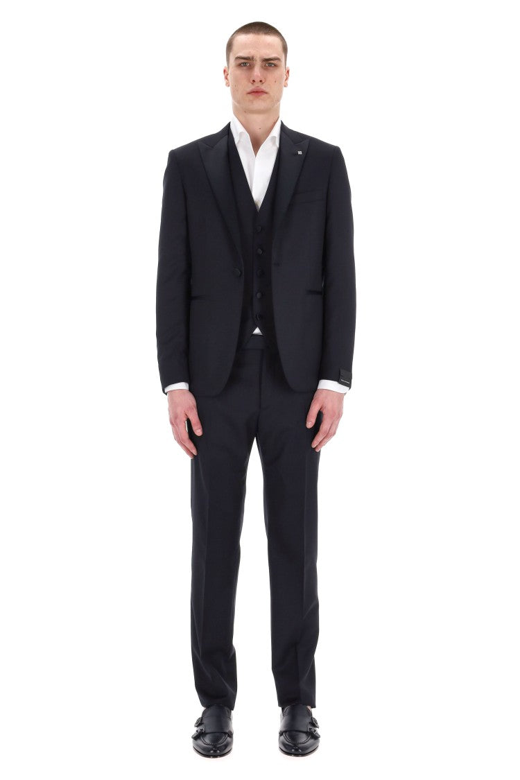 Tagliatore Bruce Super 110’S Wool Smoking Jacket