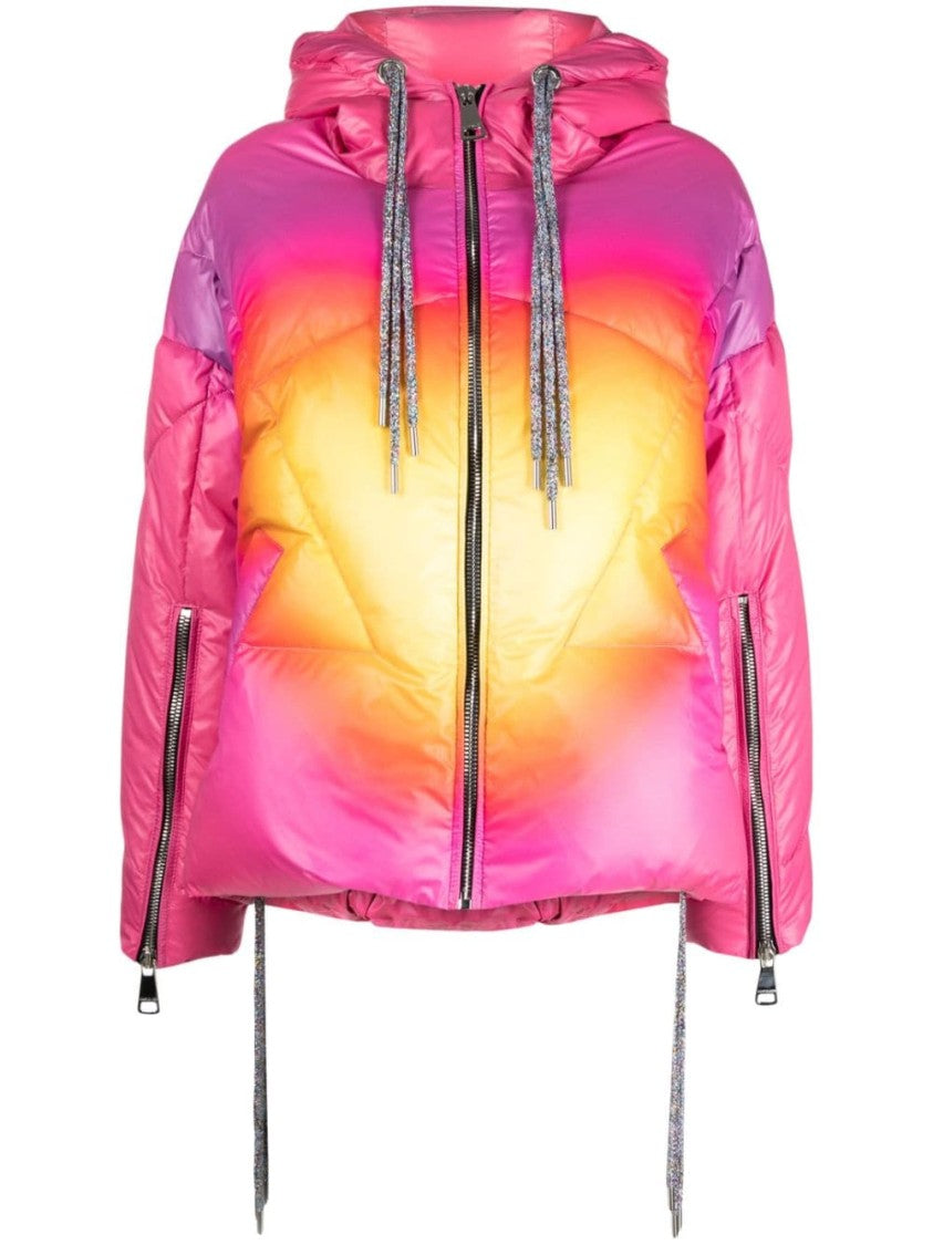 Khrisjoy Gradient Hooded Puffer Jacket