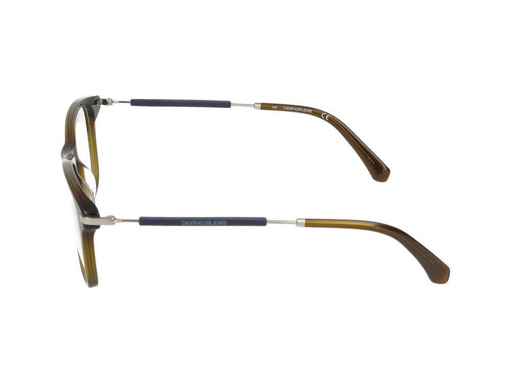 Calvin Klein Jeans Eyeglasses Ckj18704 210 Crystal Brown 52/18/140
