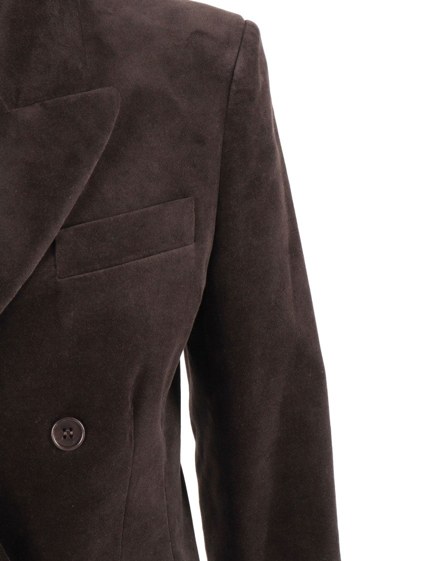 P.A.R.O.S.H. Slim Fit Tailored Jacket With Classic Collar