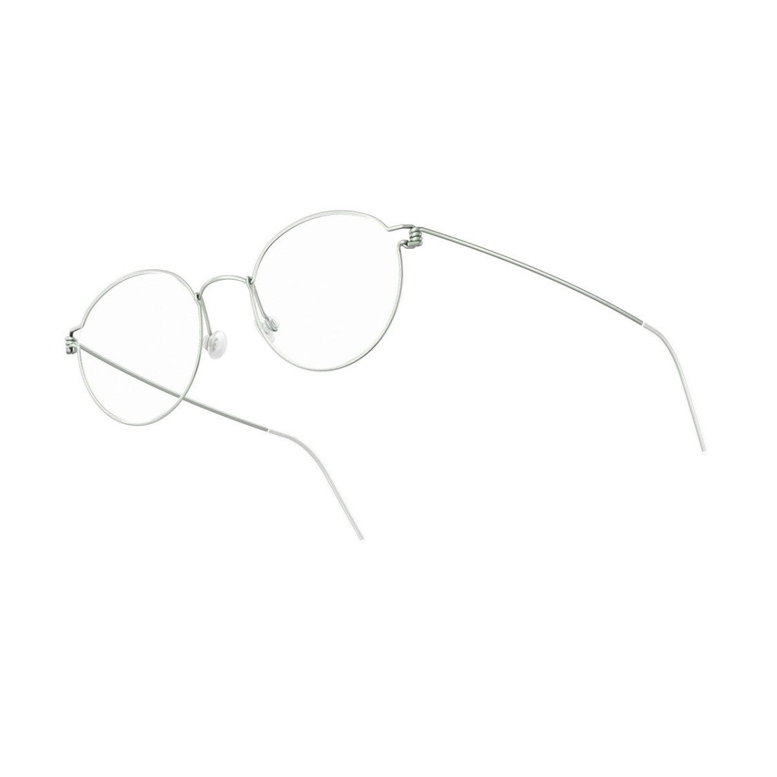 Lindberg Green Air Rim Lucas Titanium Round Eyeglasses