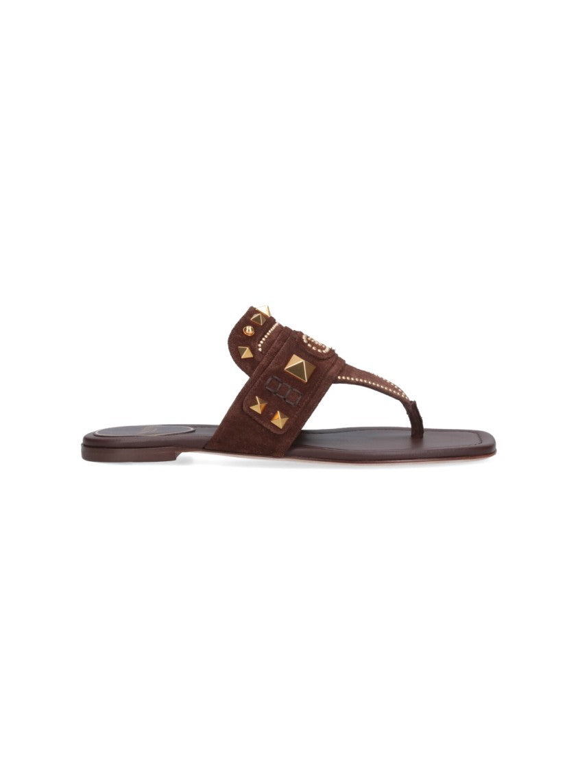 Valentino Garavani Plaster Caster' Sandals – Brown