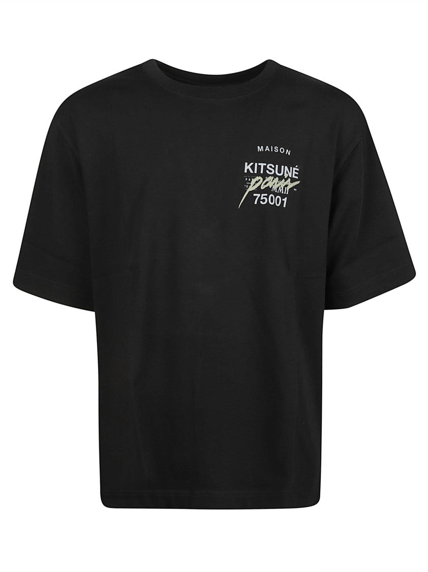 Maison Kitsuné Mmii Profile Fox Boxy Cotton T-Shirt