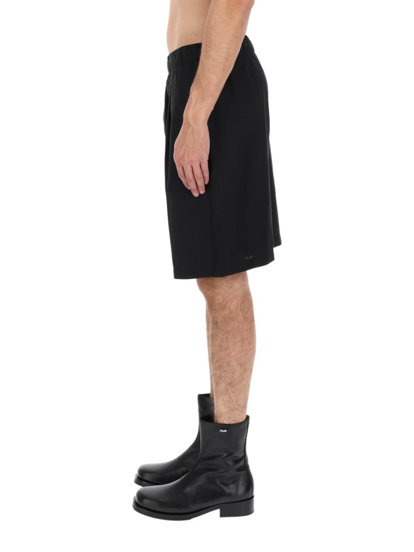 Our Legacy Leisure Cupro-Cotton Relaxed Shorts