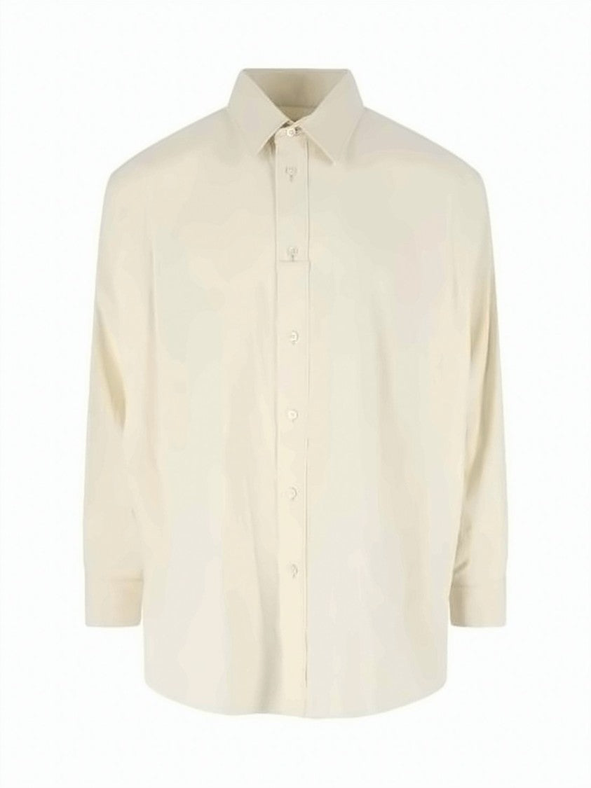 Lemaire Long-Sleeve Button-Up Shirt With Classic Collar